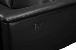 OTTO home 3-Sitzer LUND | Schwarz
