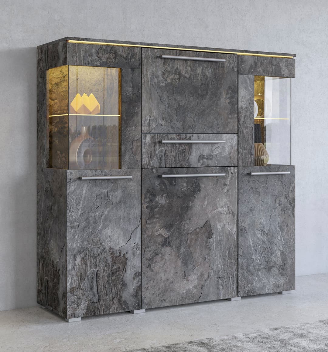 OTTO home Highboard India | Grau
