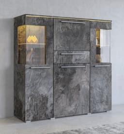 OTTO home Highboard India | Grau
