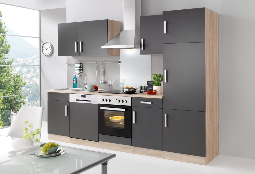 KOCHSTATION Seitenschrank KS-Toronto | Mehrfarbig