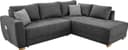 Jockenhöfer Gruppe Ecksofa Luzern L-Form | Grau 3