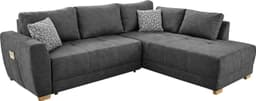 Jockenhöfer Gruppe Ecksofa Luzern L-Form | Grau
