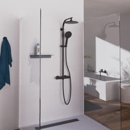 Schütte Duschsäule MADURA FRESH | Schwarz