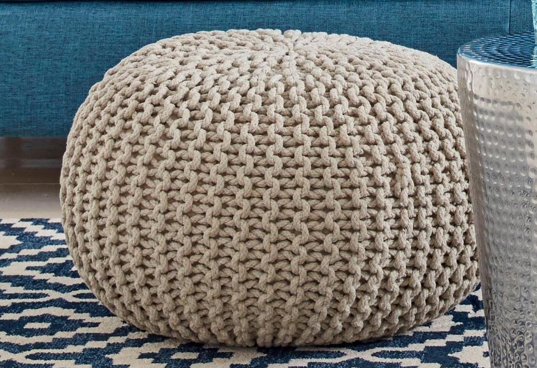 Gutmann Factory Pouf | Grau