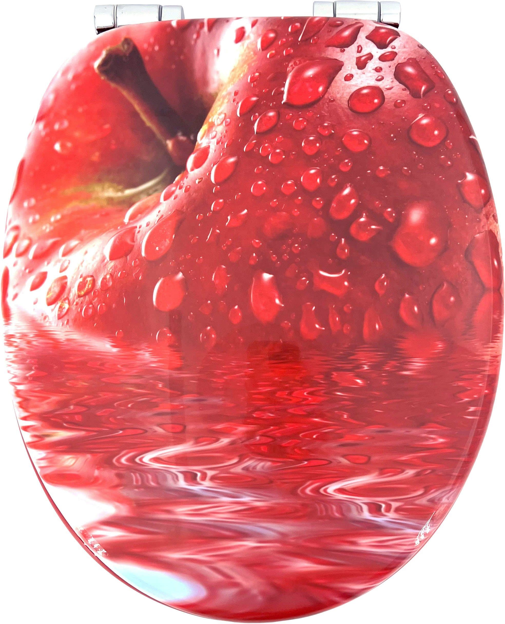 ADOB WC-Sitz Apfel | Rot