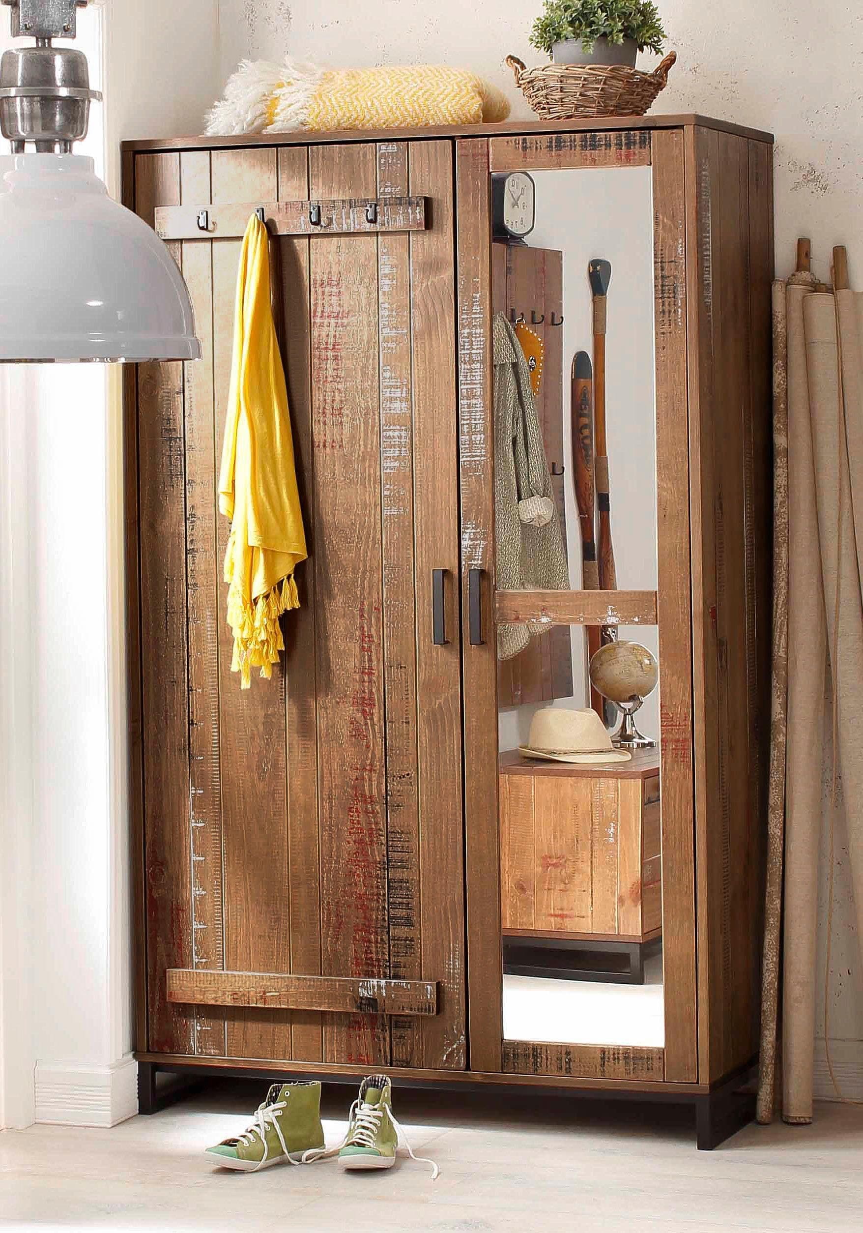 OTTO home Garderobenschrank Santos | Braun
