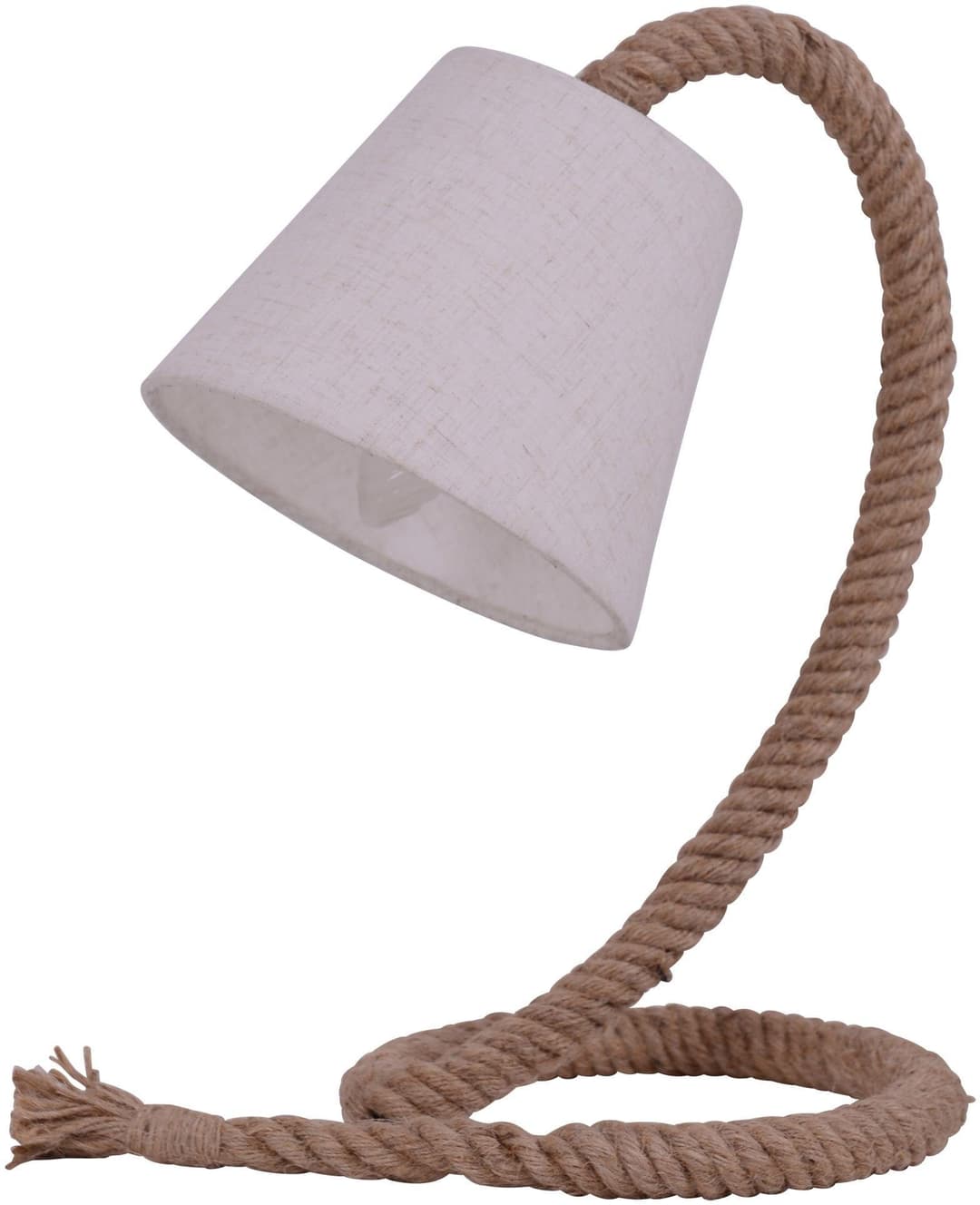 Näve Tischleuchte Rope | Weiß