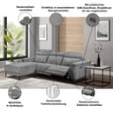 OTTO home Ecksofa LUND | Grau 3