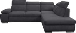 WERK2 Ecksofa Alicante Cord | Grau