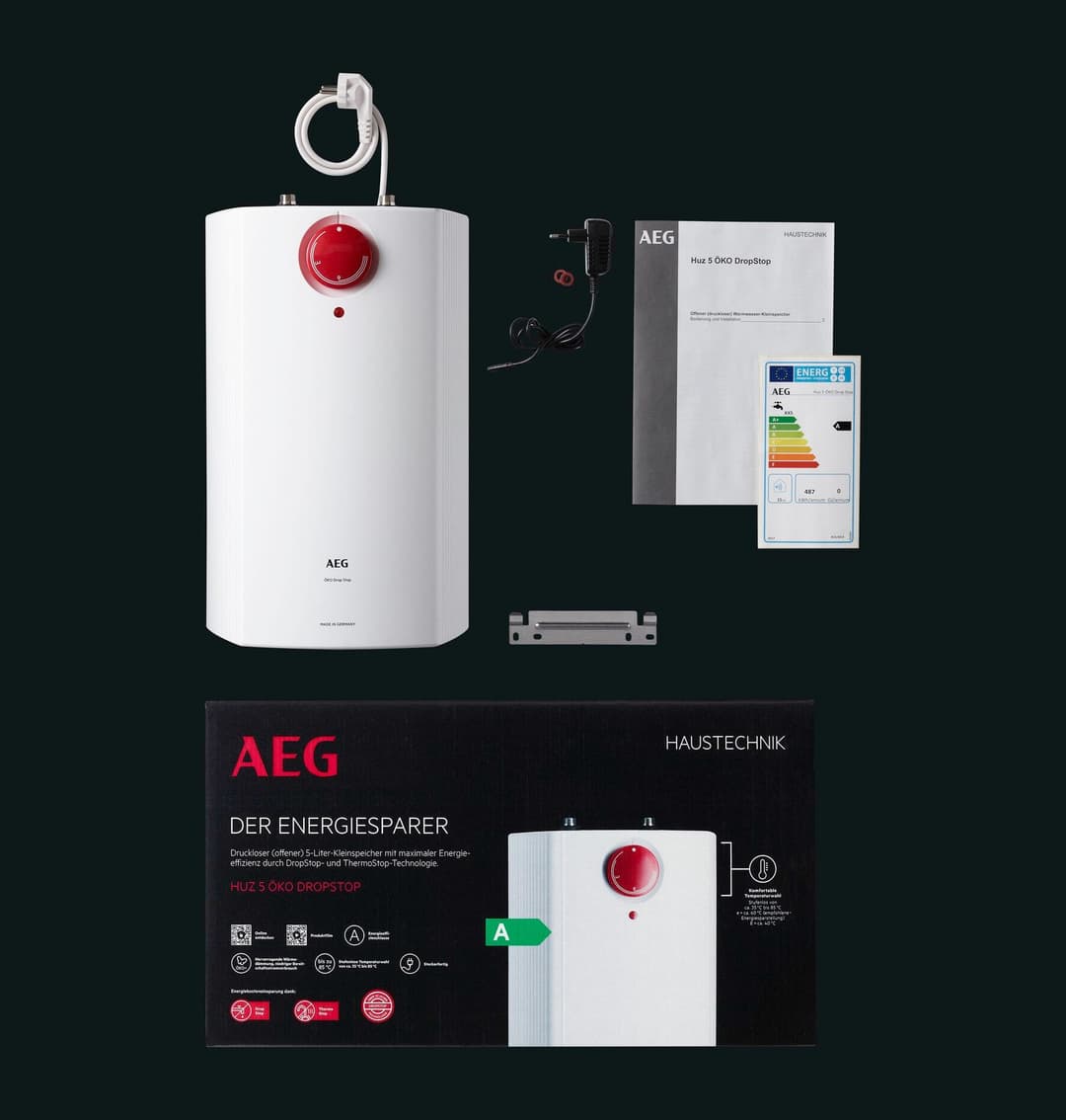 AEG Haustechnik Kleinspeicher Huz 5 DropStop | Weiß