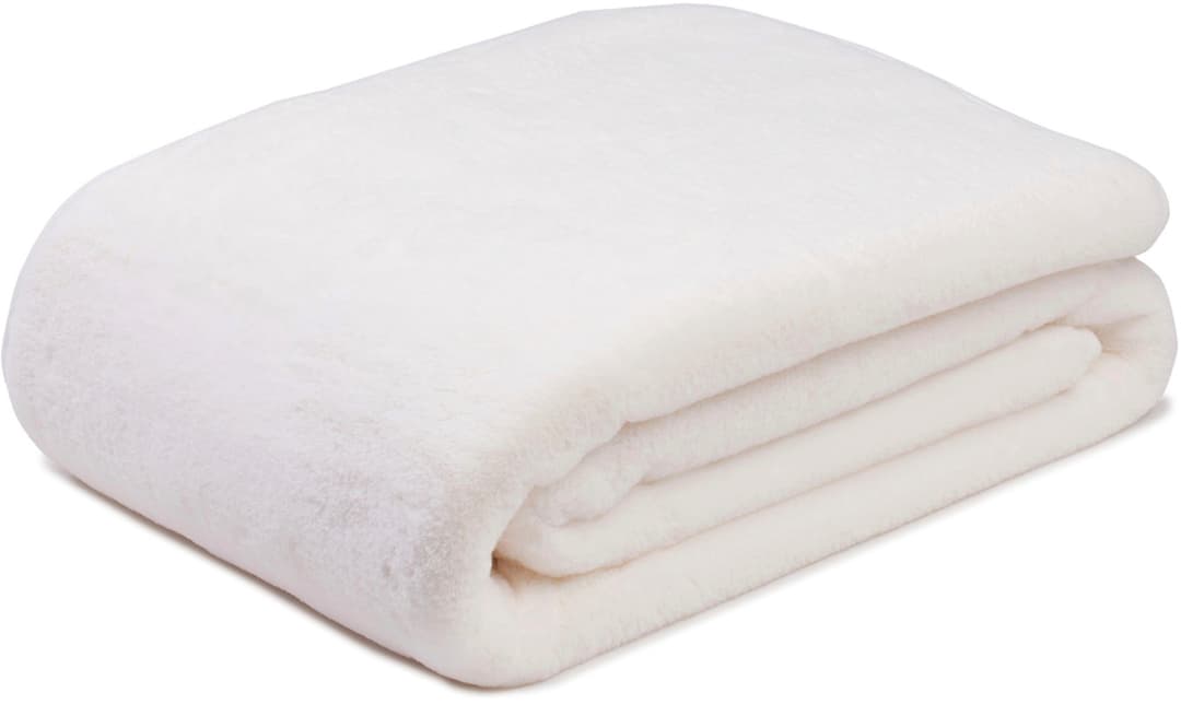 Wohndecke Merino Wendewohndecke | Weiß