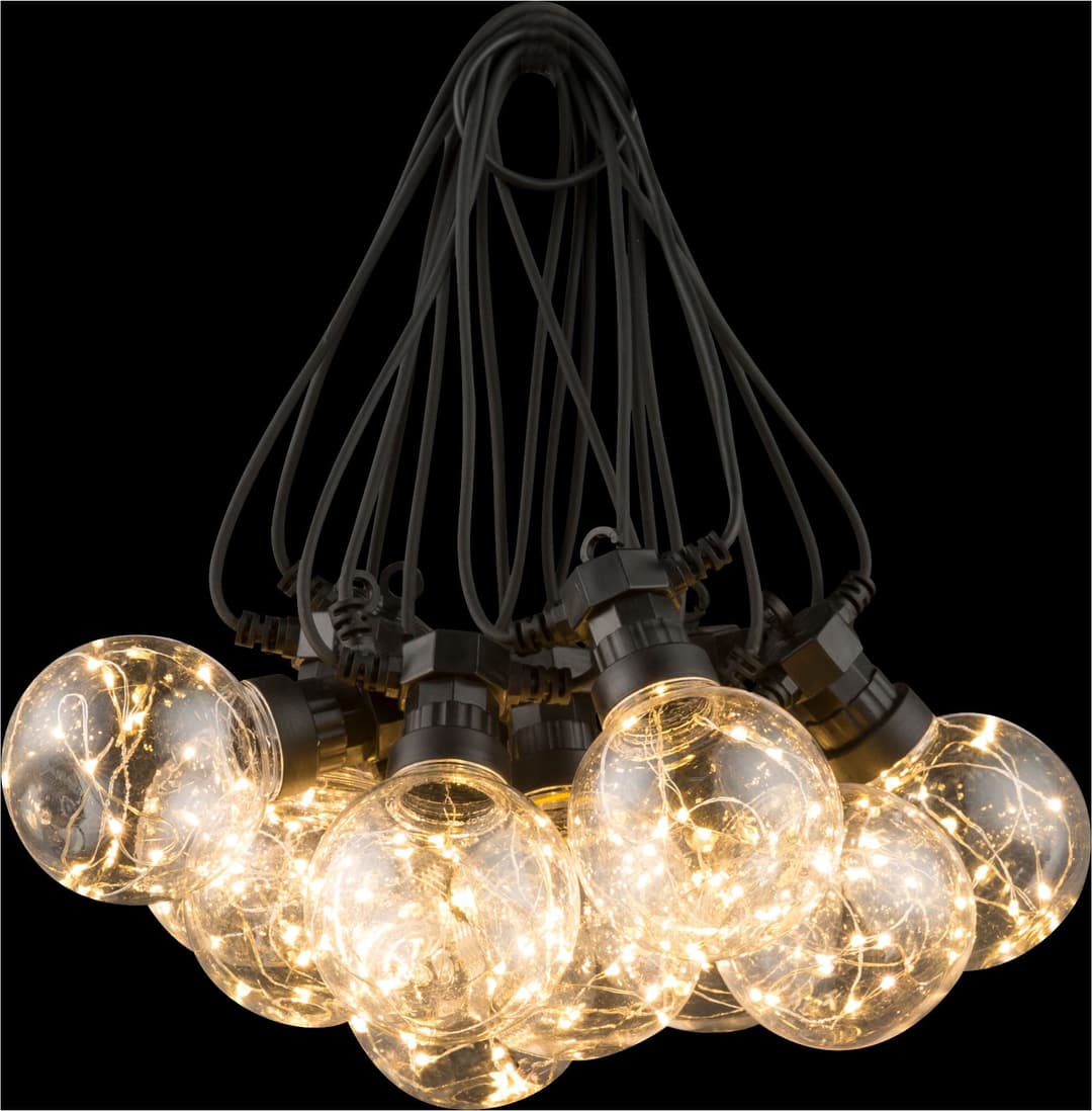 GLOBO LIGHTING LED-Lichterkette ALMAGA | Schwarz