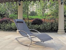 Garden Pleasure NAXOS Gartenliege | Grau