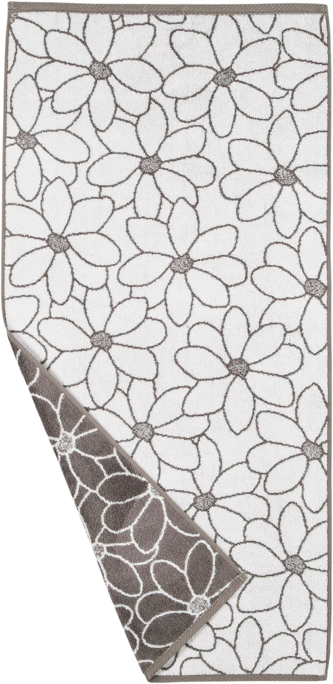 ROSS Handtücher Blütenfond | Beige