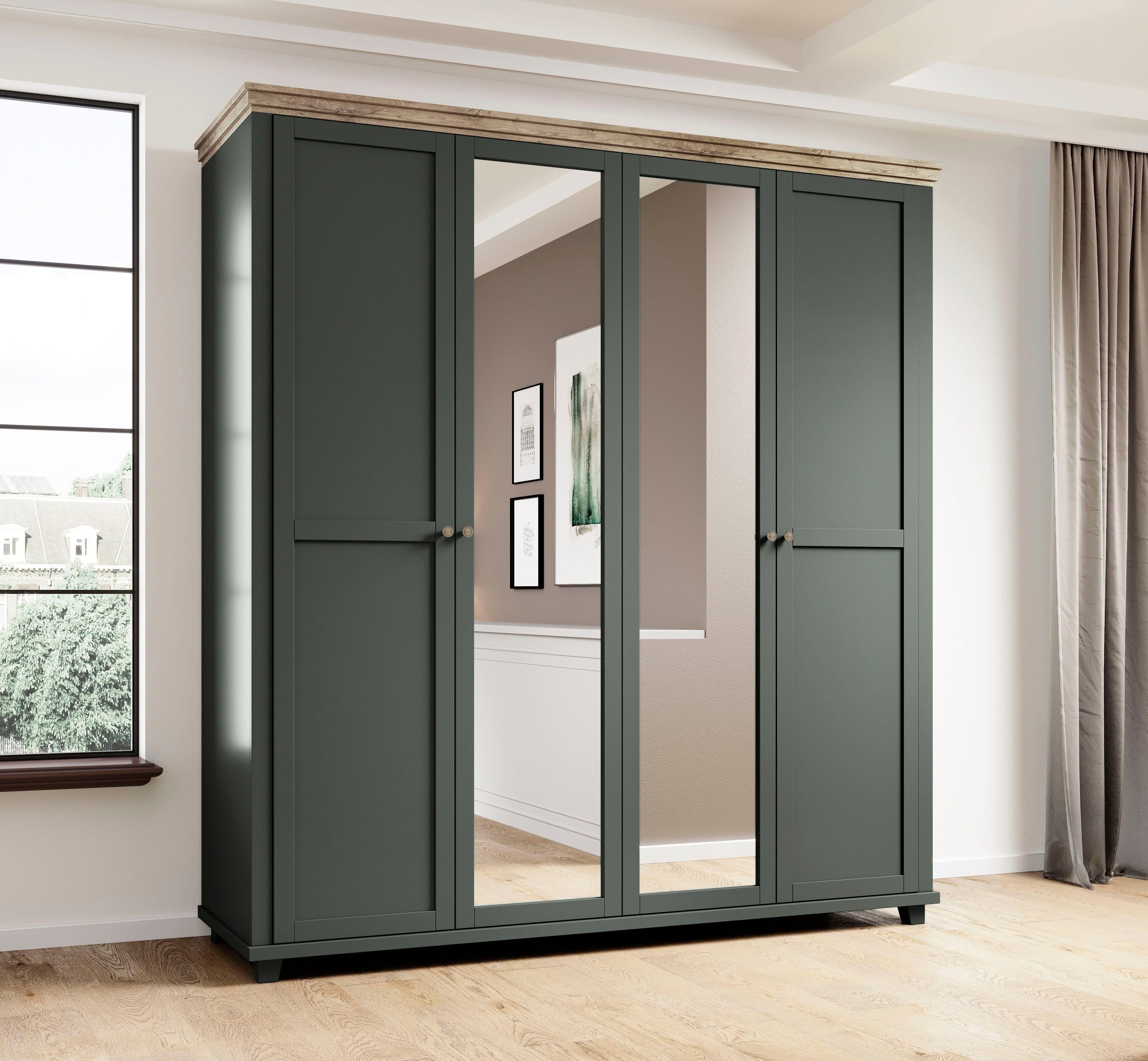 Home affaire Kleiderschrank Evora | Grün