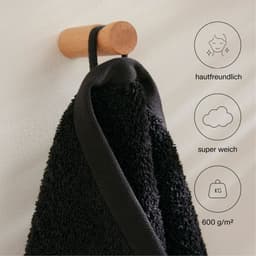 s.Oliver Handtuch | Schwarz