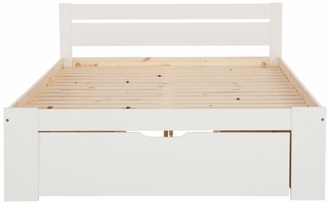 OTTO home Massivholzbett HANNES | Weiß