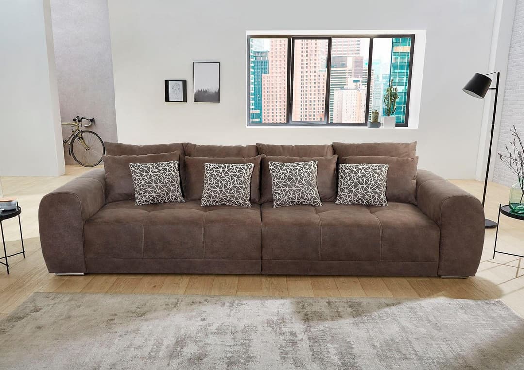 Jockenhöfer Gruppe Big-Sofa Moldau XXL | Braun