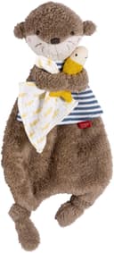 Fehn Schmusetuch Otter Theo | Braun