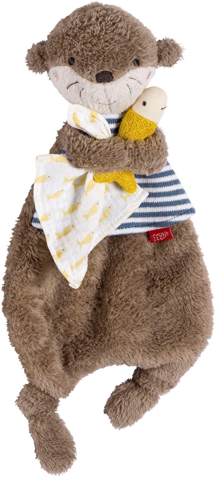 Fehn Schmusetuch Otter Theo | Braun