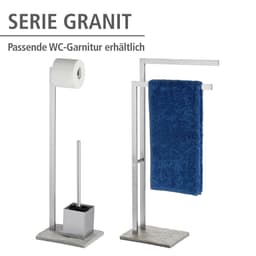 Wenko Handtuchständer Granit | Grau