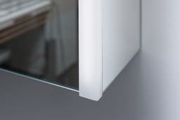 welltime Spiegelschrank Ahus | Silber