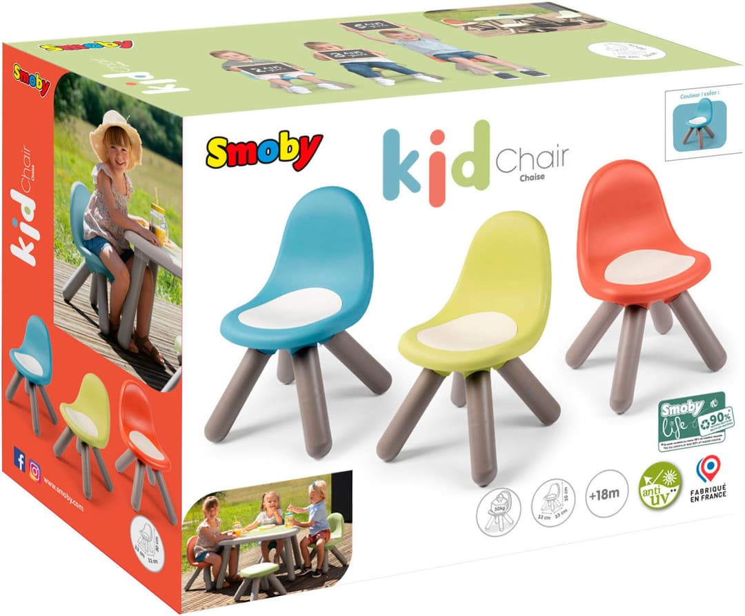 Smoby Life Kid Kinderstuhl | Blau