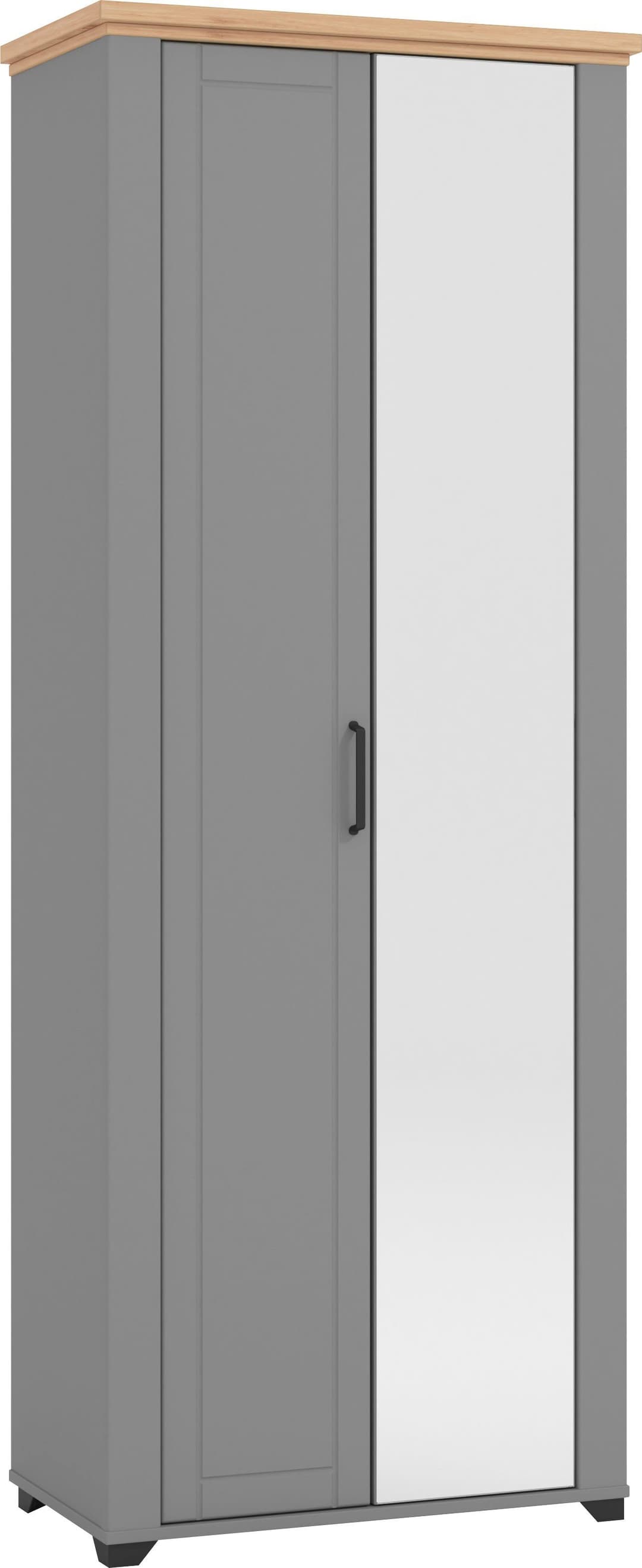 Home affaire Garderobenschrank Valencia | Grau