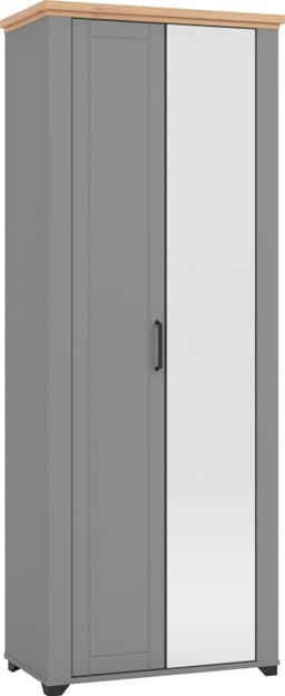 Home affaire Garderobenschrank Valencia | Grau