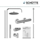 Schütte Brausegarnitur AQUADUCT | Silber 2