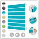 Doppelrollo Duo Rollo Klemmfix | Blau