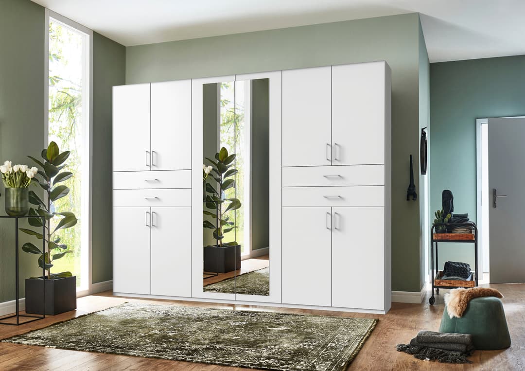 Wimex Kleiderschrank Taiga | Weiß