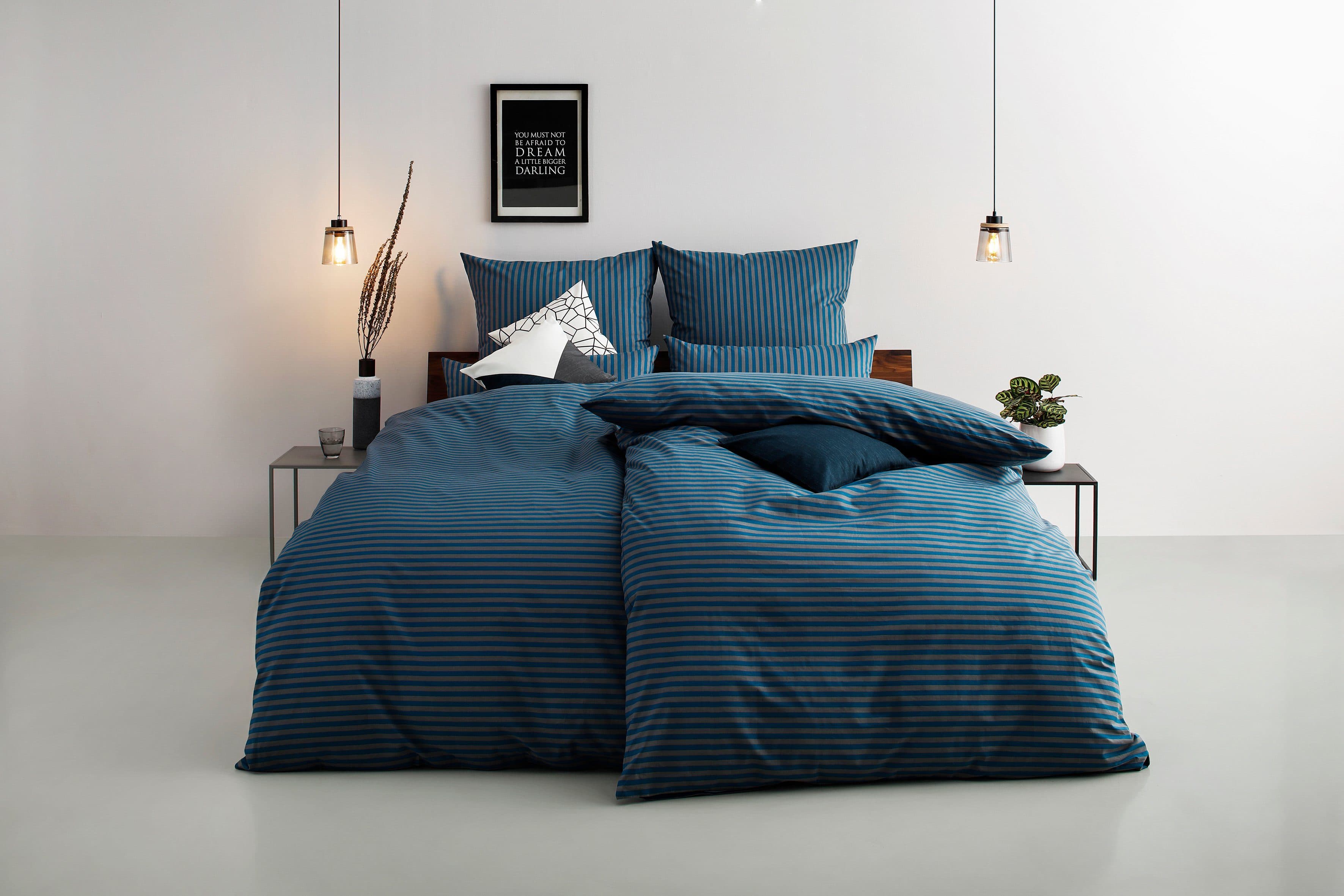 Bruno Banani Jassen Bettwäsche-Set | Blau