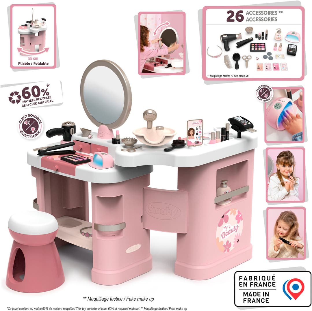 Smoby My Beauty Center Kosmetikstudio | Rosa
