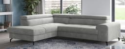 COTTA Ecksofa Aura L-Form | Grau