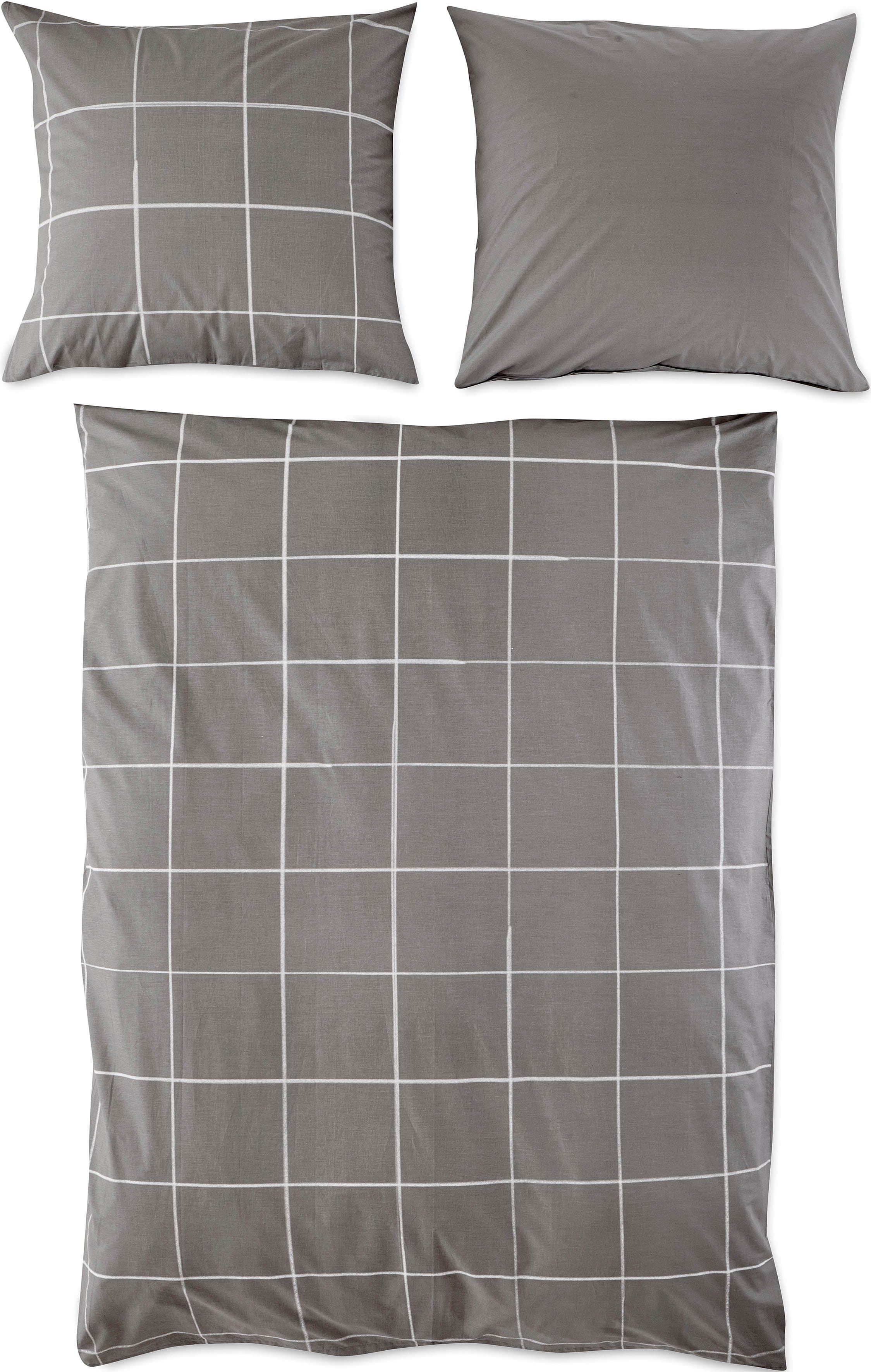 OTTO home Bettwäsche Nature | Grau