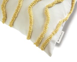 TOM TAILOR HOME Dekokissen Wavy | Gelb