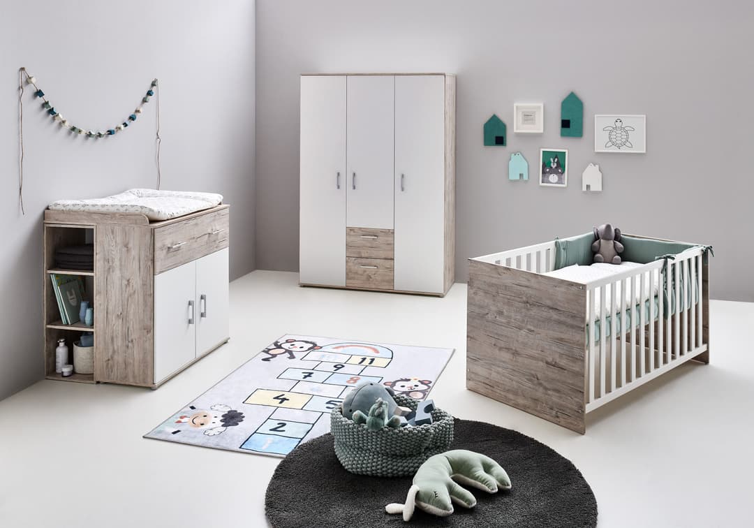 OTTO home Babyzimmer-Komplettset Rieke | Holztöne