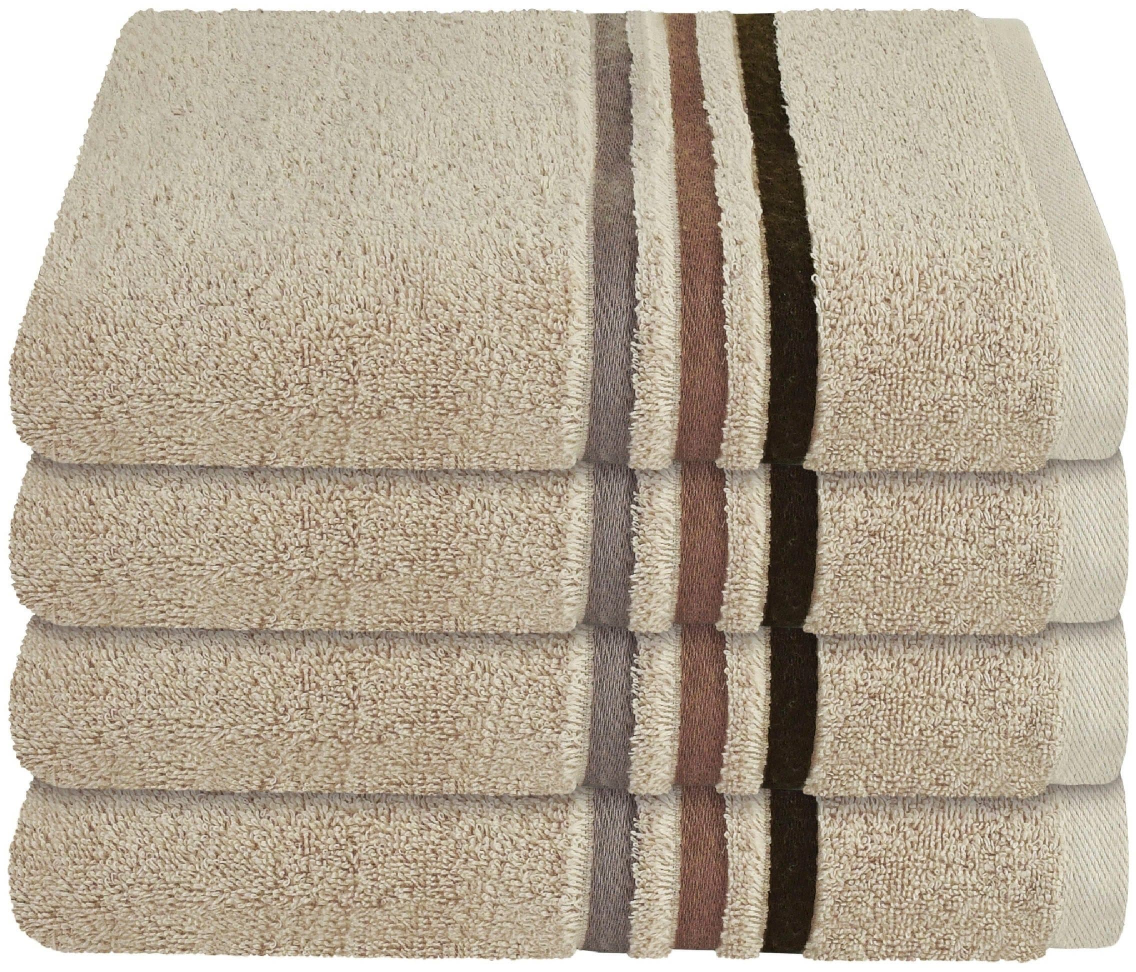 Schiesser Handtücher Skyline Color | Beige