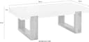 OTTO home Couchtisch Solid | Weiß 5