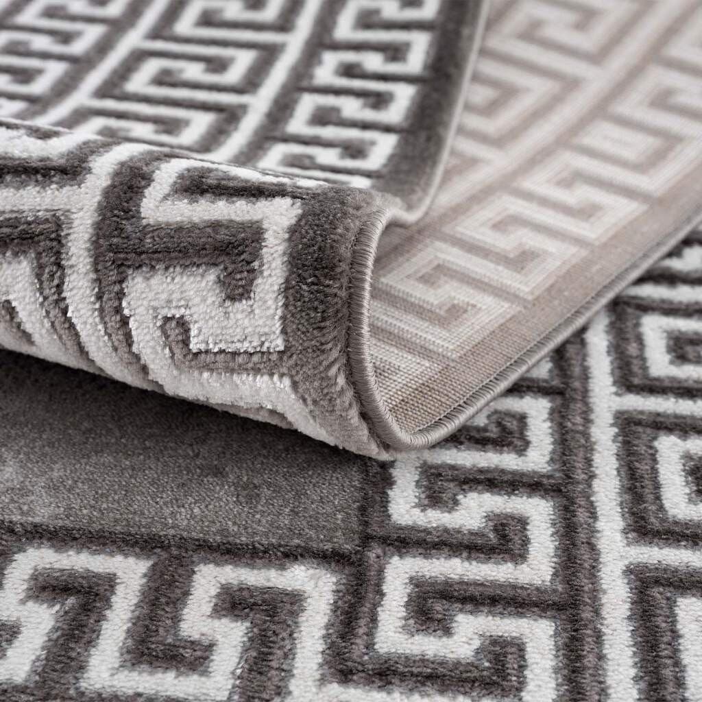 Carpet City Teppich Chic | Grau