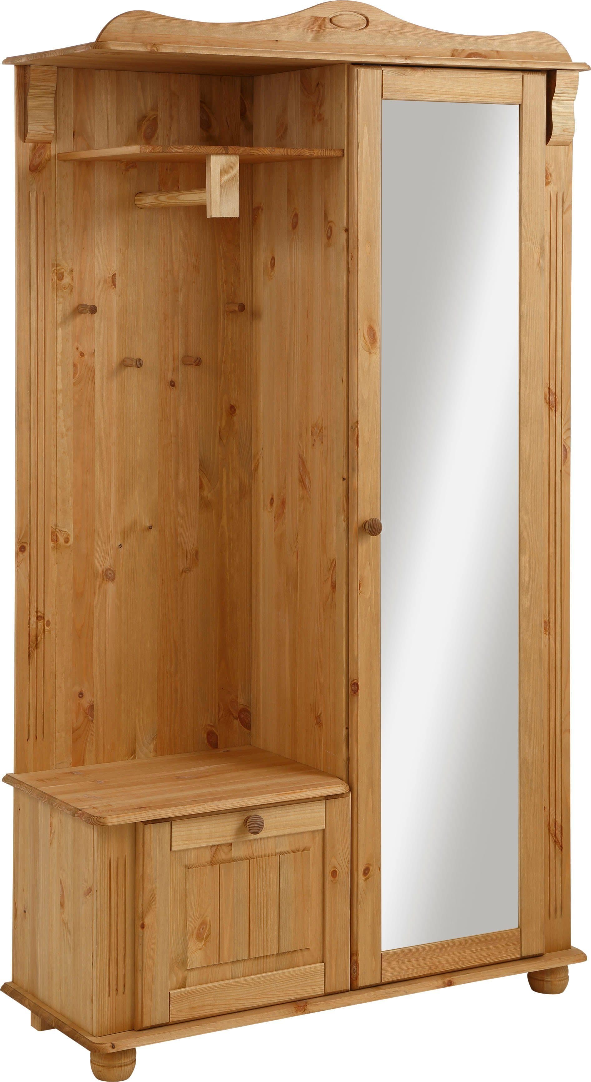 OTTO home Kompaktgarderobe Adele | Holztöne