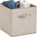 Zeller Present Aufbewahrungsbox Stripes | Beige
