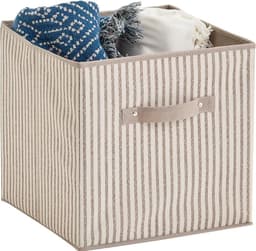 Zeller Present Aufbewahrungsbox Stripes | Beige