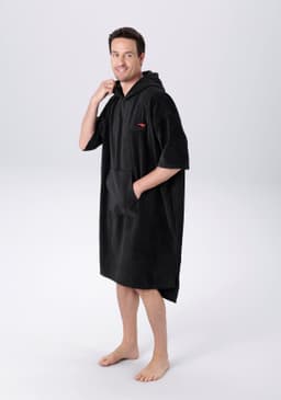 KangaROOS Badeponcho Summer | Schwarz