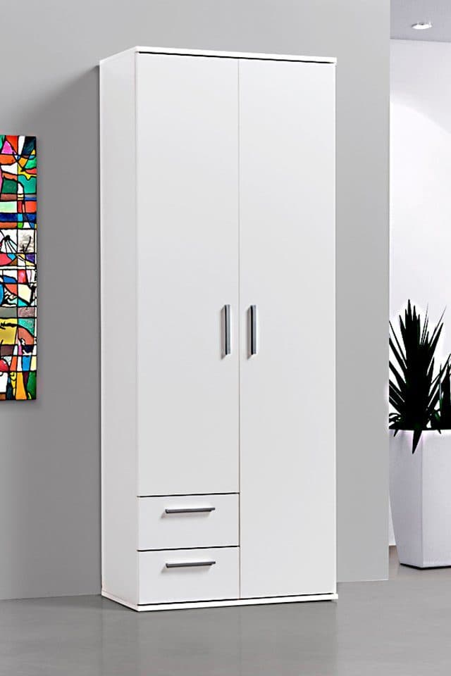 Procontour Mehrzweckschrank Schrank Clara TOPSELLER! Höhe 167cm | Weiß