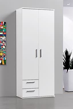 Procontour Mehrzweckschrank Schrank Clara TOPSELLER! Höhe 167cm | Weiß