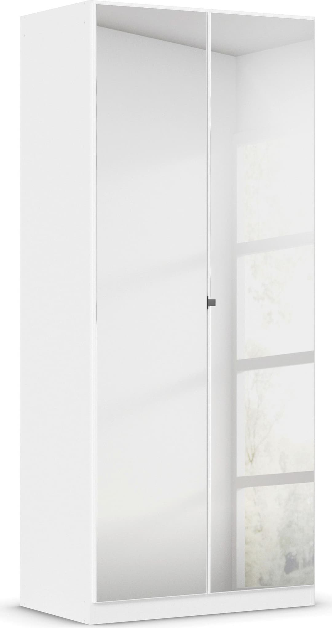 rauch Drehtürenschrank Reflect | Weiß
