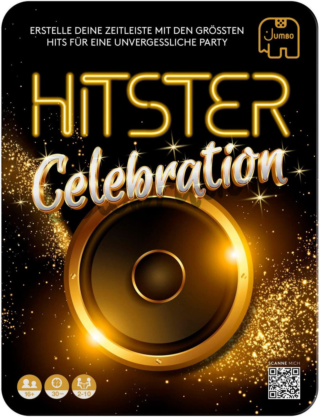 Jumbo Spiele Hitster Celebrations | Mehrfarbig
