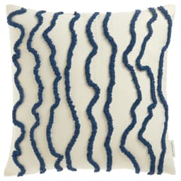 TOM TAILOR HOME Dekokissen Wavy | Blau